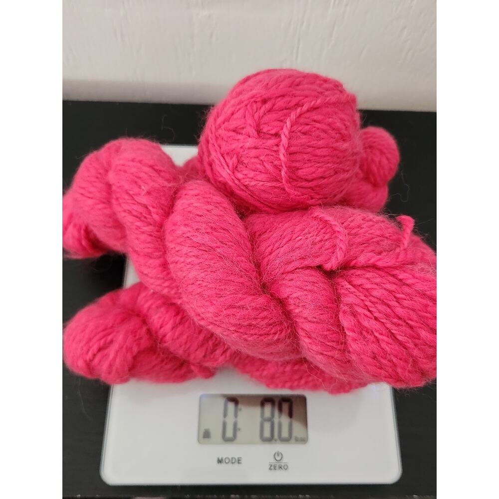 Unbranded Artisan Style Pink Yarn Lot 5 Skeins/Ball Soft Rustic Bulky Knit - Picture 4 of 4